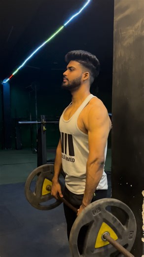 Barbell Upright Row 👌 #gym #strengthtraining #fitnessgoals #health | Fit Myself