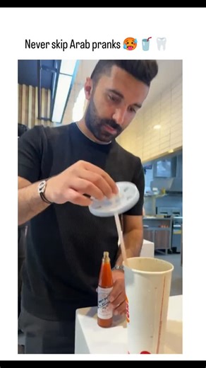 Stranger World on Instagram: "-- The post features a 51-second video of a fast-food prank where a young man secretly adds hot sauce to what he thinks is an elder's drink, but the elder swaps cups, causing the prankster to suffer the spicy backlash while everyone laughs.Posted on February 7, 2026, by @Plentyshit , it has amassed 591,876 views, 12,229 likes, and 212 replies in under two days, underscoring the rapid virality of reversal pranks on X. Replies highlight the "plot twist" and elder's cu