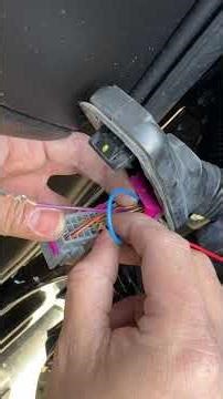 Wiring up after market tow mirror lights! #truck #mods #chevrolet #aftermarket