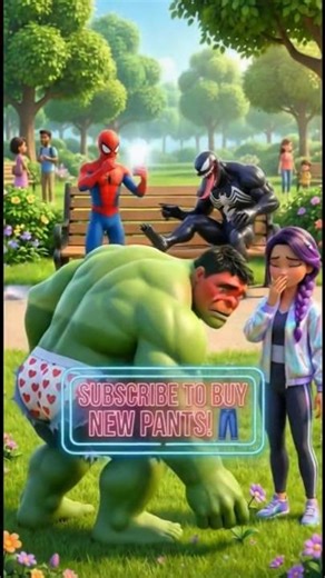 HULK PANTS RIPPED! 👖💥 ft. Spiderman, Venom & Rumi