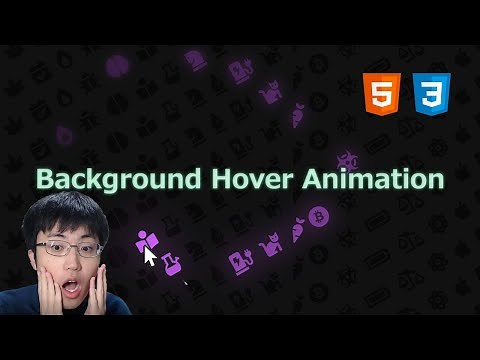 背景ホバーアニメーションLPの作り方 - HTML/CSSアニメーションチュートリアル
