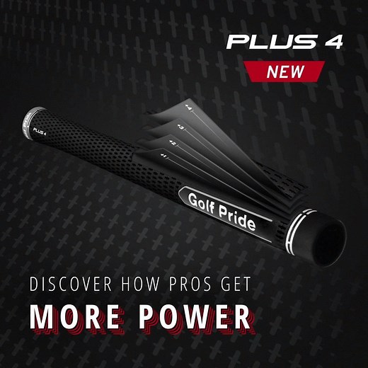 Larger lower hand responsive Tour Velvet feel. The new Tour Velvet PLUS4 simulates four extra wraps of tape in the lower hand for reduced grip pressure and more power. EXPLORE PLUS4: https://bit.ly/2B0Nk5d | Golf Pride