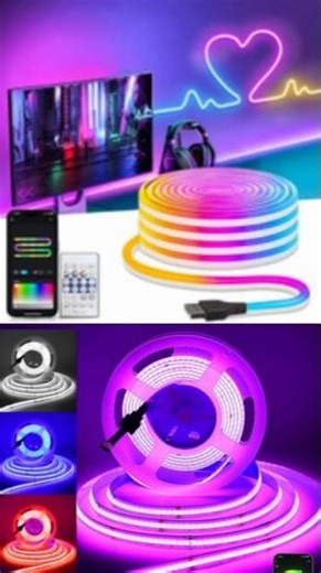 RGB LED Strip Lights | Room decoration Setup | shadi decoration| stage decoration 😳
