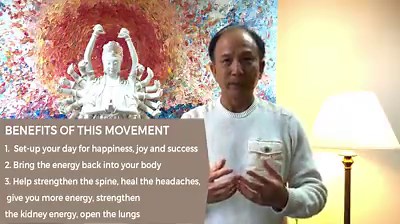 15K views · 1.1K reactions | In today's video, I will show you a Simple Qigong Movement, that should be practiced every day to set your days up for happiness, joy, and success by bringing energy back to your body! Many Blessings, Chunyi Lin | Chunyi Lin | Facebook