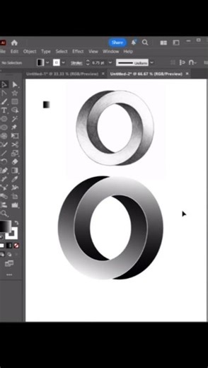 create 3D Shape using Adobe illustrator #logo #legalgraphics #graphicdesign #illustration #vector#Ai