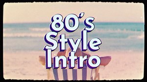 AE Template: 80s Style Intro       SBV-347699080 - Storyblocks