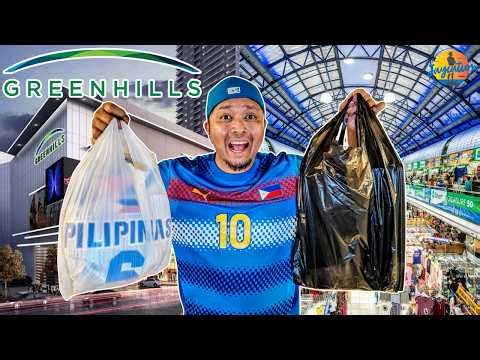 FAKE DESIGNER GOODS Shopping at Green Hills & Tiangge in Manila Philippines 🛍️🇵🇭
