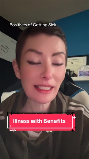 Darker positives of getting really sick 😆🫠🫠