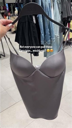 Zara's Trendiest Bralette Top 🤍✨