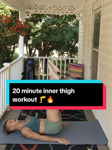 Strong inner thighs do more than just look good—they help support your hips, knees, balance, and everyday movement! Today's workout focuses on strengthening your inner thighs with: ✔️ Lying Thigh Flies ✔️ Lying Leg Circles ✔️ Lying Side Leg Raises ✔️ Seated Butterflies ✔️ Standing Gliders ✔️ Squat Pulses Complete each exercise for 30–45 seconds and perform 2–4 rounds, depending on your fitness level. 🏋️‍♀️ Fitness Level Guide • Beginner: 2 rounds • Intermediate: 3 rounds • Advanced: 4 rounds Re