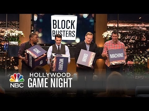 Hollywood Game Night - Team Mekhi Phifer Plays Block Busters (Episode Highlight)