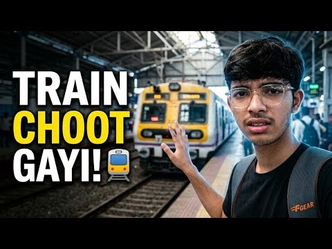 First train choot gayi🙂