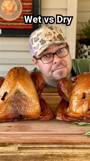 Which is better - wet brine turkey or dry brine turkey? How Should YOU Cook Your Smoked Turkey? @webergrills #turkey #pelletgrill #weber #smokedturkey | The Flat Top King