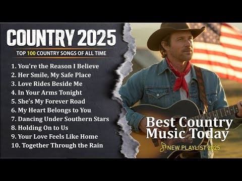 New Country Music 2025 Luke Combs, Morgan Wallen, | Relaxing Playlist