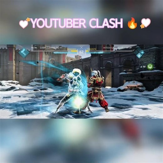 I meet @darklgaming-dg-yt in shadow fight arena 🔥😈#shadowfight4​ #sfa​ #shorts​