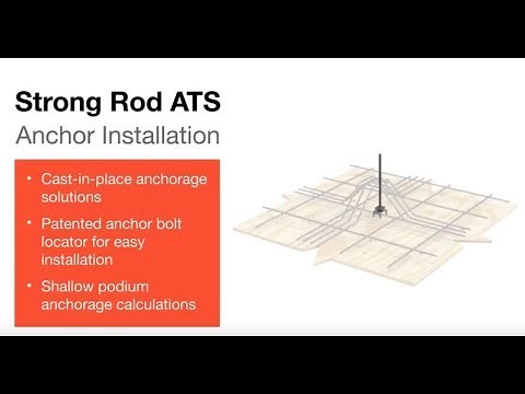 Strong-Rod® ATS Anchorage Installation Video