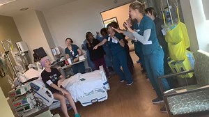 Georgia nurses bring Backstreet Boys concert to patient battling leukemia