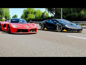 FH4 4 Drag Race - Lamborghini Centenario Vs Ferrari LaFerrari