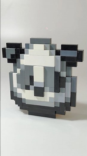 Panda Spawn Egg - Lego Minecraft (tutorial) #lego #minecraft #minecraftbuilding #minecraftshorts