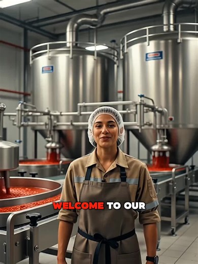 How Tomato Ketchup Is Made in Modern Factories