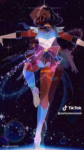 Outer Sailor Guardian Transformation 360° Reveal 🌙✨