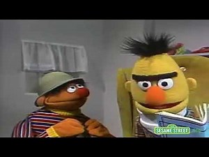 Classic Sesame Street - Ernie is Friend Watching Bert (with Audience Sound Effects)