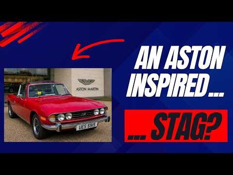 Aston Martin Inspired Triumph Stag | One of the Most Unique Stags Ever?