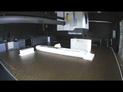 3D Printing a Bambu Scraper Grip | Bambu Lab P1S + AMS 2 Pro Timelapse