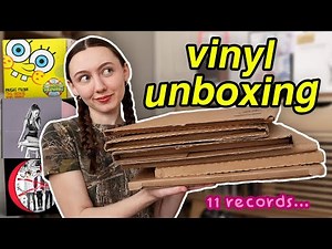 MY BIGGEST VINYL UNBOXING HAUL! (ariana grande, niall horan, 5sos, + MORE)