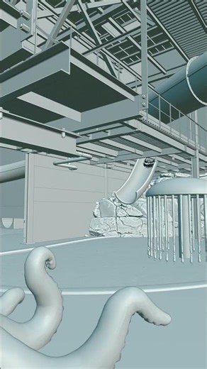 Liminal Space in Blender | Water Park