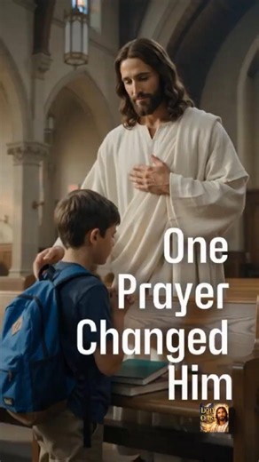 He Prayed for the Boy Who Bullied Him... ✝️ #jesus #godsays