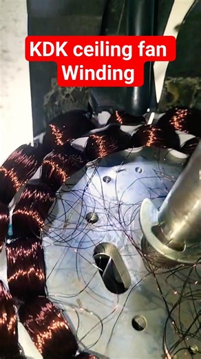 how to winding KDK ceiling fan#jeg1 #ceilingfan #winding #fanwinding