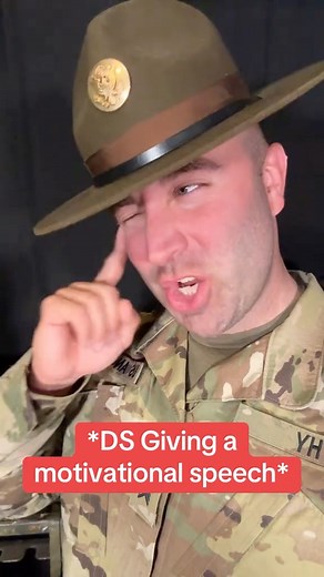 When a Drill SGT tries to motivate the new trainees. #army #military #training | Angry Cops