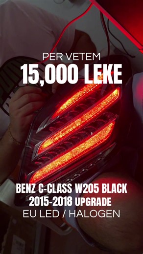 Stop LED Mercedes C-Class W205 (2015–2018) — Upgrade EU LED/Halogen