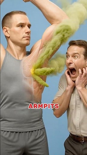 Why your armpits smell 😷 #health #science #facts #body #bacteria #sweat