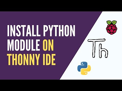 Raspberry Pi - Install a Python Module from Thonny IDE