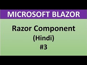 Blazor Tutorial For Beginners 3 - Razor Component