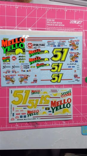 A few NASCAR builds on deck. If anyone is wondering, yes, Poweslide decals are worth the upgrade!