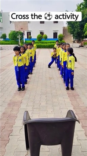 #cross the ball # activity time # play time #schooltime #schoollife