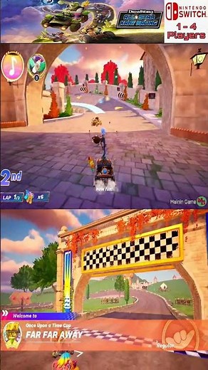 far far away - DreamWorks All-Star Kart Racing games - mainin game