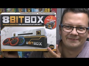 Brettspiel Konsole 8BitBox (iello) - 3 Spiele inkl. (6 Jahre / 8 Jahre / 10 Jahre)