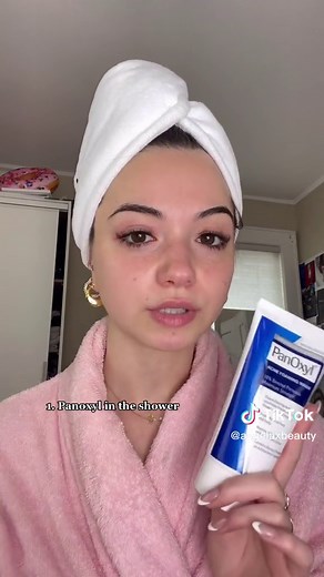 My favorite tips for getting rid of back acne 🫶🏻 | Panoxyl Acne Wash