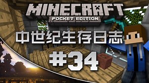 我的世界PE - MinecraftPE中世纪生存日志 [34] 小桥流水人家 RapDoodle的我的世界手机版生存实况