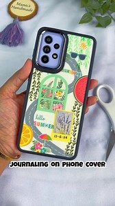58K views · 3.7K reactions | Phone Cover Pe Journaling All Craft Materials from - @itsybitsycraftstore Use code MANSI05 for extra 5% discount #boho #bohodecor #bohopainting #painting #fabricpainting #frame #art #artist #artistsoninstagram #artandcraft #artwork #artofinstagram #artoftheday #decoracion #homedecor #decor #bestoutofwaste #trashtotreasure #reuse #recycle #newyear #2025 #happynewyear #journal #journaling #bulletjournal #card #greetings | Mansi's Handmade | Facebook