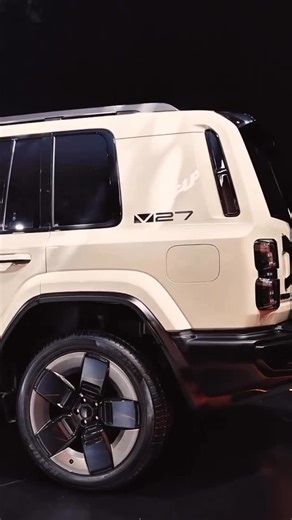 iCaur Dubai - Autorun on Instagram‎: "🚗✨ iCaur V27: Elegant Strength Redefined 😎 Admire the iCaur V27’s captivating round headlights set in a bold grille, muscular flared arches, and sleek lines that fuse timeless off-road charm with contemporary sophistication—designed to captivate on Dubai’s vibrant streets. Coming soon with Autorun! Discover the allure, tap the link in our bio! 🚗✨ iCaur V27: قوة أنيقة معاد تعريفها 😎 استمتعوا بمصابيح iCaur V27 الأمامية الدائرية 