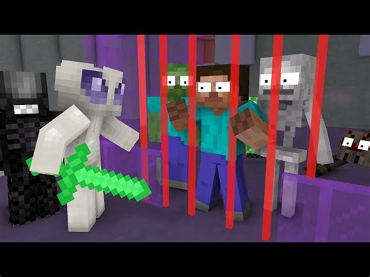 Minecraft - Monster School - Aliens vs. Monsters