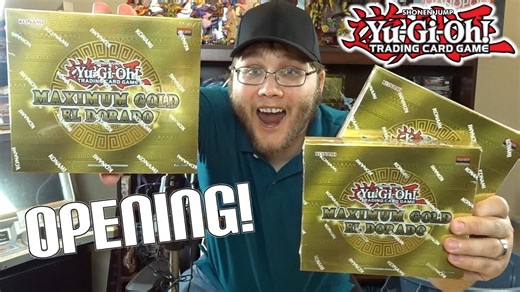 Early Yu-Gi-Oh! Maximum Gold: El Dorado Unboxing