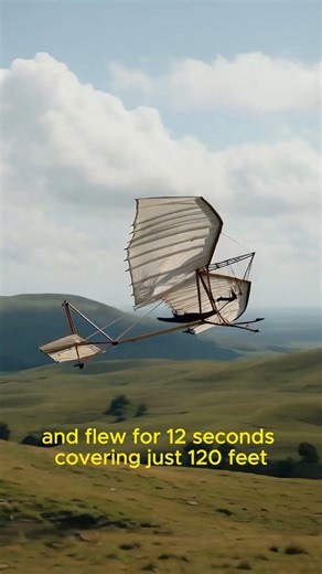 The First Flight: How Humanity Learned to Fly #explore #history #explorepage #historyfacts