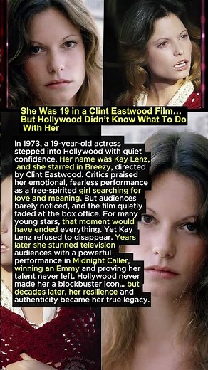 🎬 She Was 19 in a Clint Eastwood Film… But Hollywood Didn’t Know What To Do With Her #shorts
