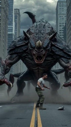 This Alien Roar Will Give You Goosebumps #alieninvasion #alienattack #epicfight #scifivideo